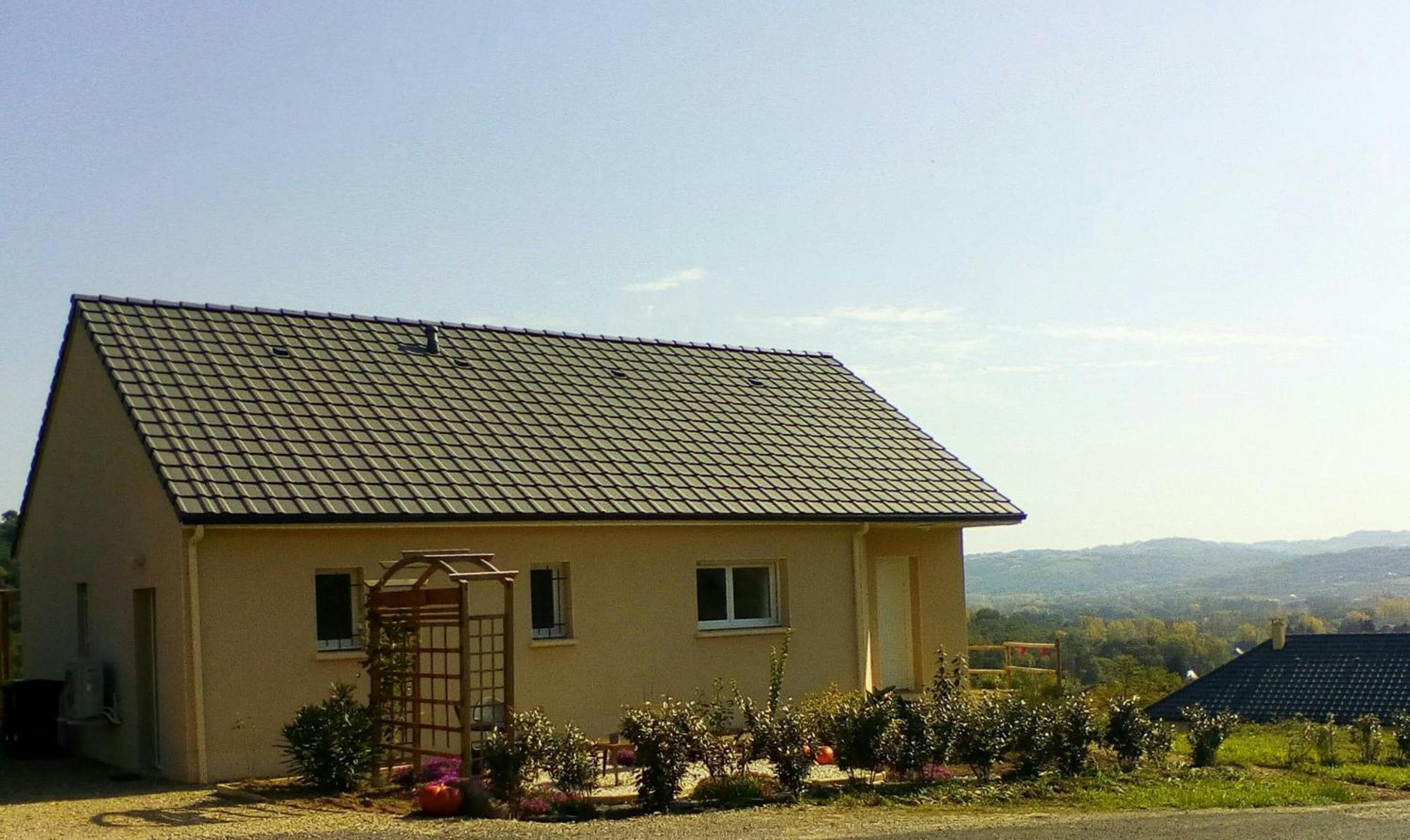 La Mirabelle 85m2 comfort et très jolie vue Cublac Extérieur photo